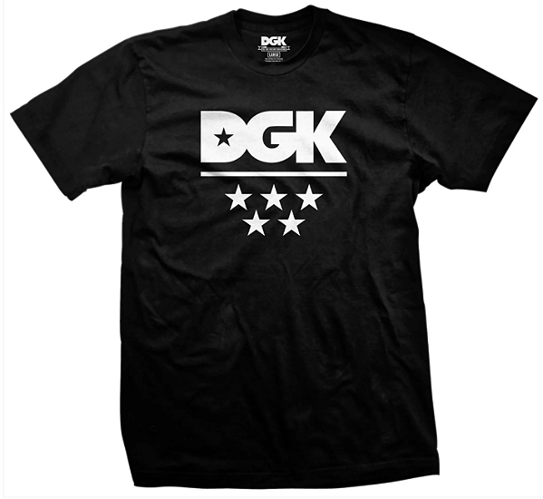 Camiseta Dgk All Star - Preto