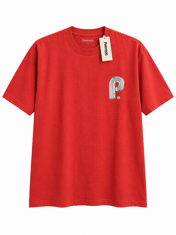 Camiseta Paterson Chrome – Vermelho
