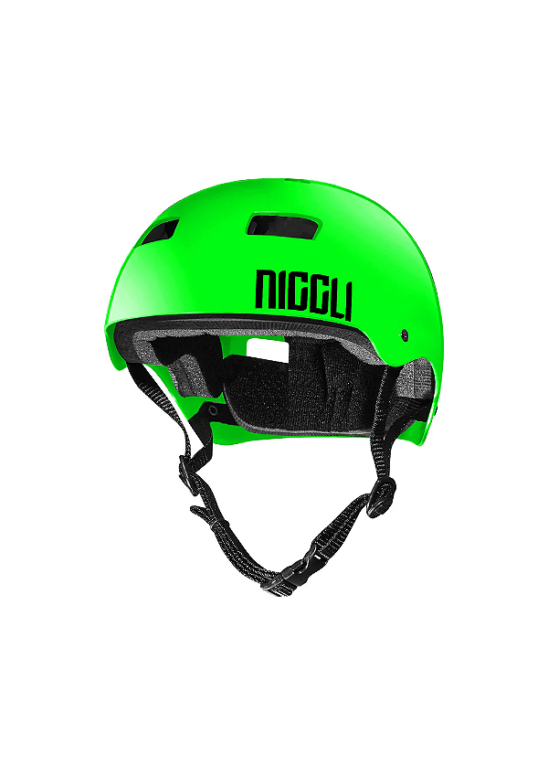 Capacete Niggli N1 – Verde Neon Brilho