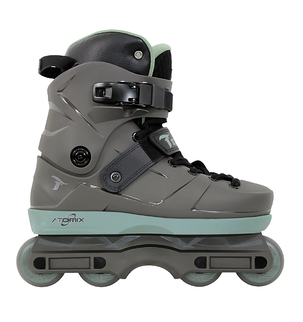 Patins Traxart Atomix Street - 59mm ABEC-9  / cinza e verde