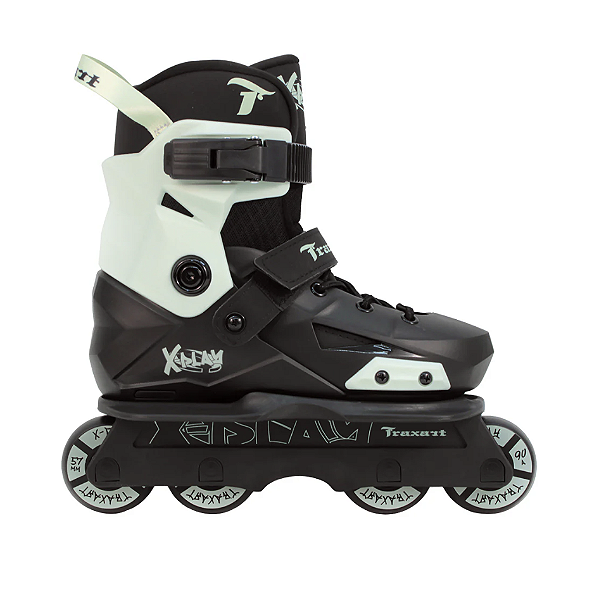 Patins Traxart X-PLAY Infantil Ajustável - 57mm ABEC-9 Cromo / 30 AO 37