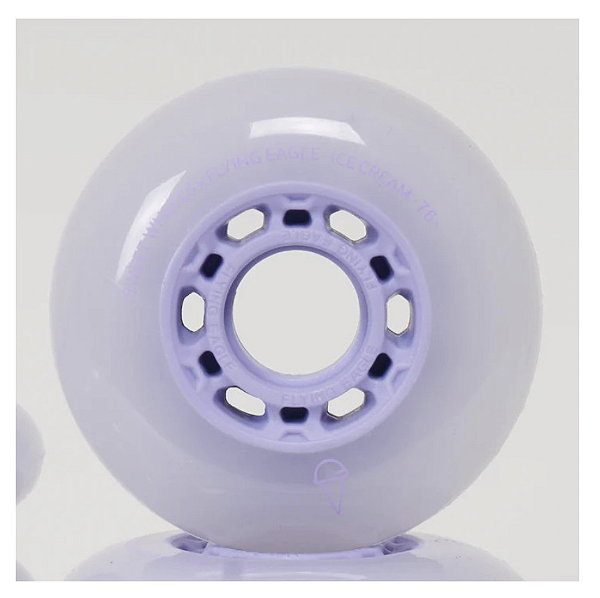 Roda Flying Eagle Ice Cream 80mm - Lilás / tubo com 8 rodas