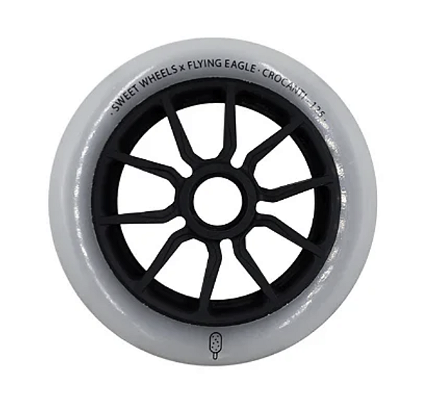 Flying Eagle CROCANTI 125mm 88a - branco / 6 rodas