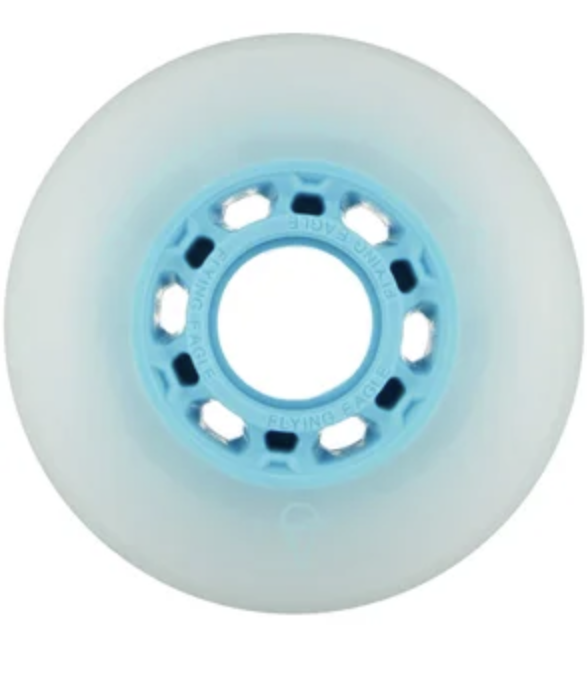 Roda Flying Eagle Ice Cream 80mm Blue - azul / tubo com 4 rodas