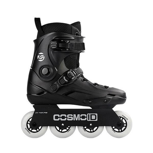 Patins Cosmo TG Black - Base Rocker Abec-9 - 33 ao 36