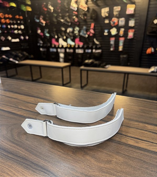 Fivela 45° Velcro Micro Skate - Branca