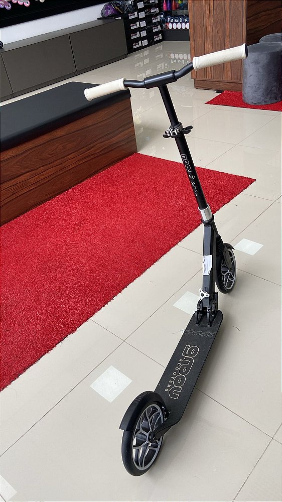 MOSTRUÁRIO: Patinete Groov City Branco – Rodas 200mm com Suspensão Dianteira