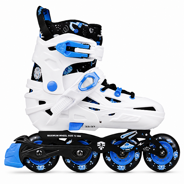 Patins FlyingEagle Nadia ND Ajustável Azul - Abec 7