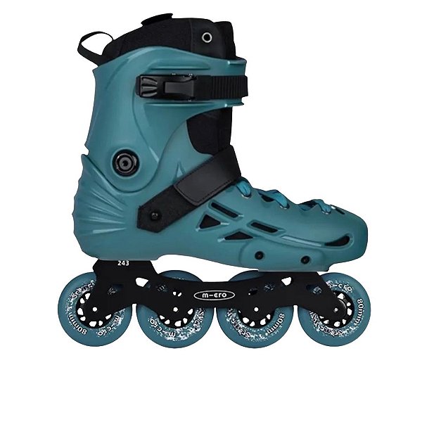 Patins MT3 com base 80mm - Verde Esmerald