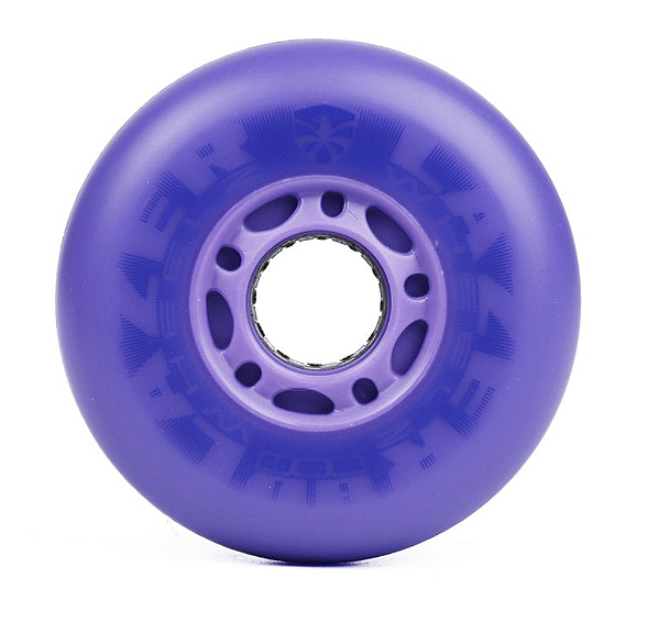Roda de LED Flying Eagle Lazer Wheelz - Roxo 76mm / Avulsa (unidade)