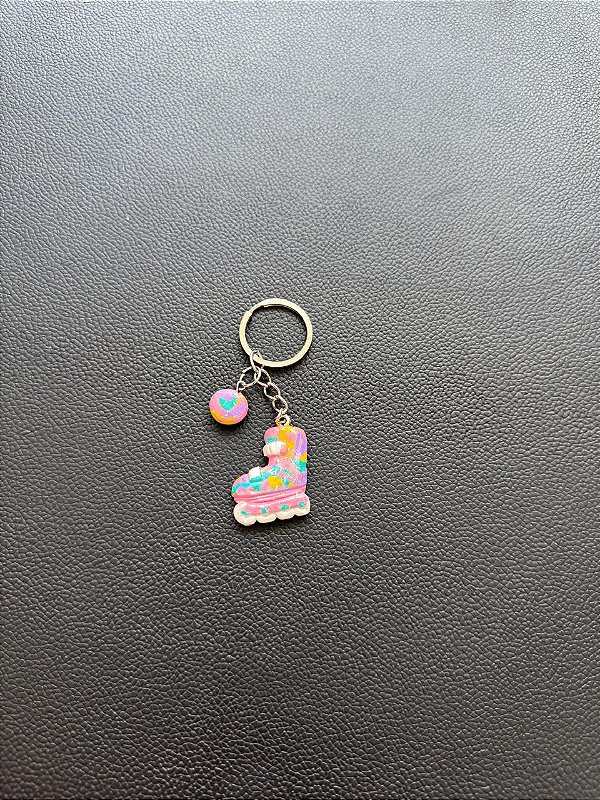 Chaveiro Patins - feito a mão / cód: 05