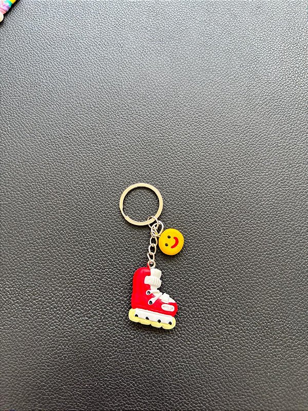 Chaveiro Patins - feito a mão / cód: 08