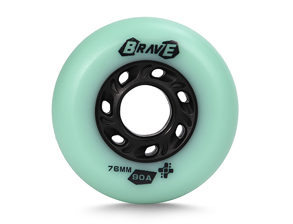 Rodas Micro Brave - Verde 80mm / 90a (4 unid)