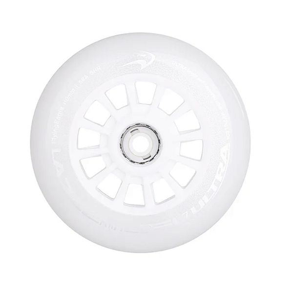 PRÉ-VENDA: Roda LED FlyingEagle LAZERWHEELZ ULTRA - Branca / UNIDADE: 110mm
