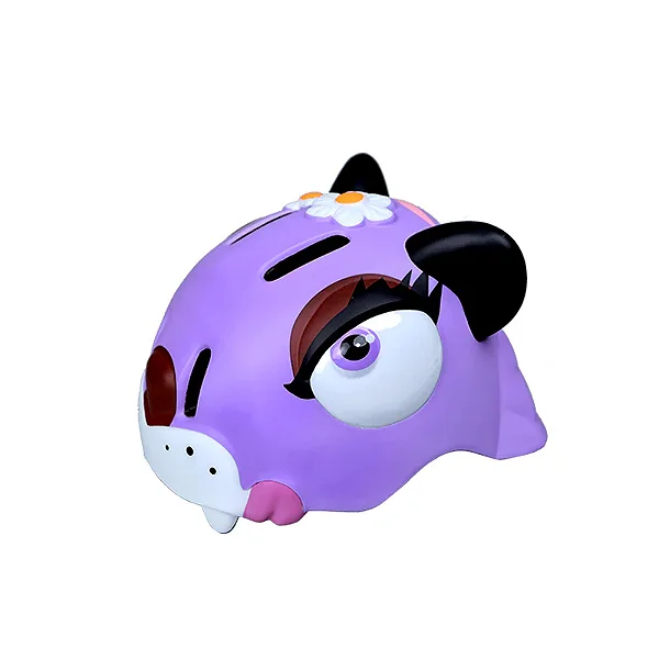 Pré-venda: Capacete Infantil FlyingEagle KT - Pantera Roxo