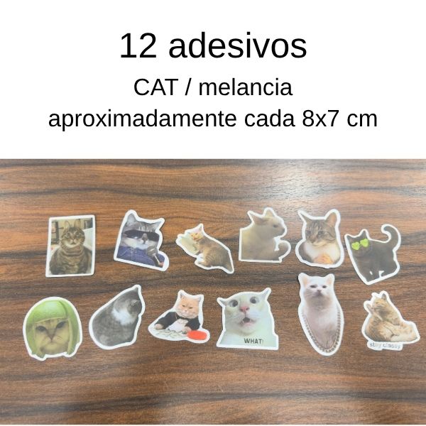 Adesivos - Cat Melancia