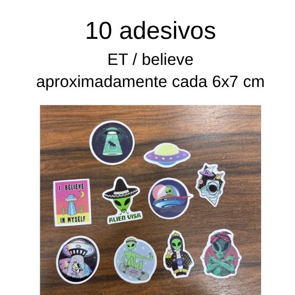 Adesivos - ET / believe