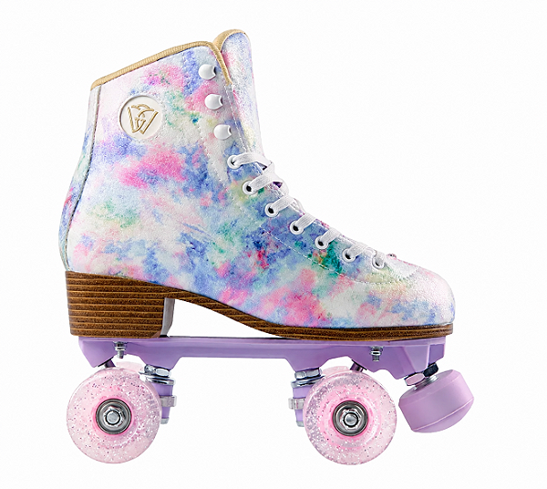 Patins Quad Wintersweet Sweet Pea / Semi-Novo (Usado 2x) - Tamanho 34 BR