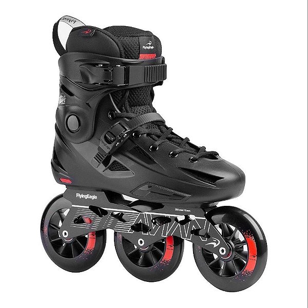 Pré-Venda: Patins Inline FlyingEagle Avian T110 - Preto