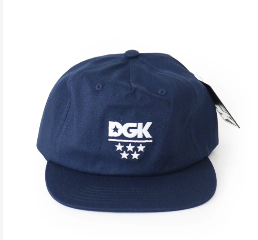 Boné DGK All Star Strapback - Azul marinho ou bordô (vinho)