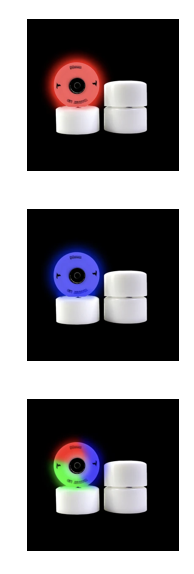 Rodas Quad LED 58mm x 32mm / 83A (4 unidades)