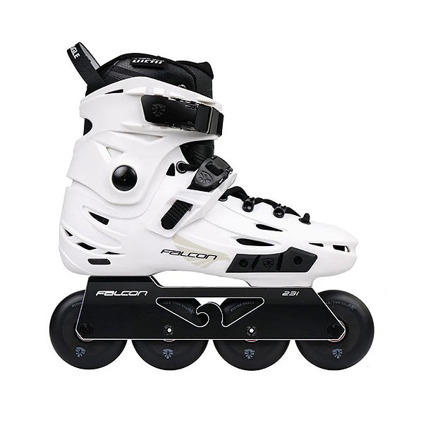 Pré-Venda Patins FlyingEagle Falcon Pro F6S 4x80mm - Branco