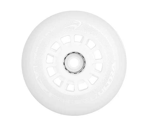 Pré-Venda Roda de Patins LED FlyingEagle 100mm - Branca