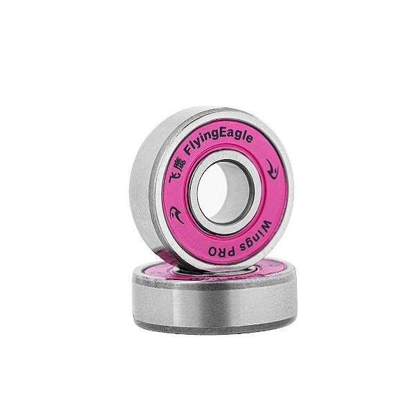 Pré-Venda Rolamento de Patins FlyingEagle Wings Pro ABEC 9 - Rosa