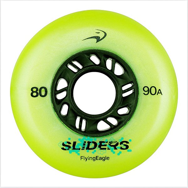 Pré-Venda Roda de Patins FlyingEagle FE Sliders 90A - Verde