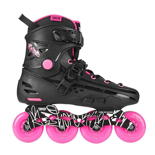Pré-Venda Patins BKB B6 Hero - Preto e Rosa