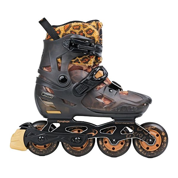 Pré-Venda Patins Infantil FlyingEagle Sprout Pro S8 - Marrom