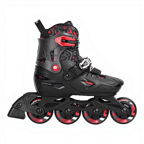 Pré-Venda Patins Infantil FlyingEagle S3+ Cosmo Ajustável - Preto