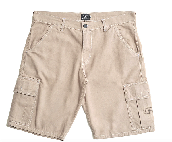 Bermuda Colors Cargo - Bege
