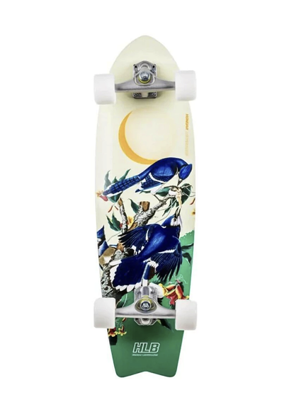 Skate Simulador de Surf HLB Woodpecker 32x9,5" Maple Canadense - pássaro