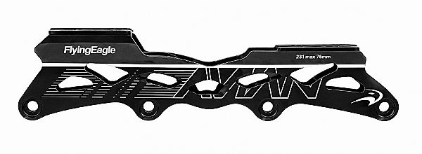 Base FlyingEagle AVIAN Preta – 231mm ou 243mm
