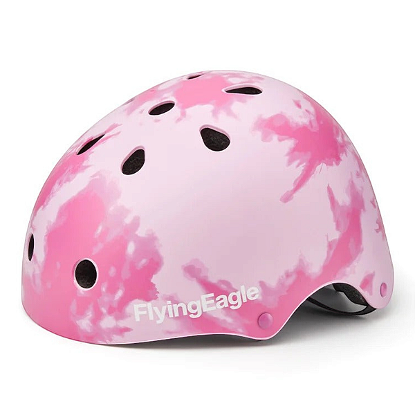 Pré-Venda Capacete de Patins FlyingEagle Urban - Rosa Nuvem