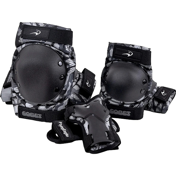 Pré-Venda Kit de Proteção FlyingEagle Cobet 2026 6 Peças - Preto