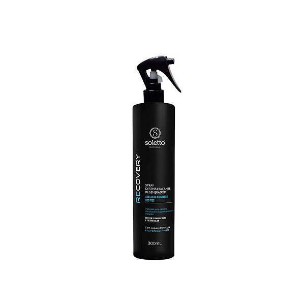 a- SPRAY DESEMBARAÇANTE REGENERADOR RECOVERY 300ML (AUXILIA NA REPARAÇÃO DOS FIOS)