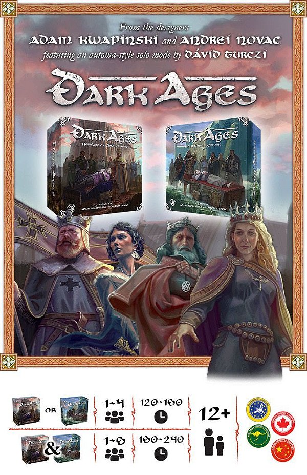 Dark Ages - "Full Europe" (Dark Ages: Heritage of Charlemagne / Holy Roman Empire)