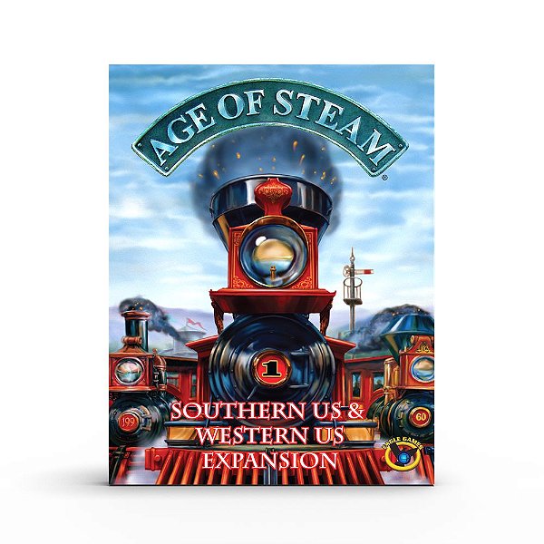 Age of Steam Deluxe: EXPANSION MAPS SOUTHERN US WESTERN US