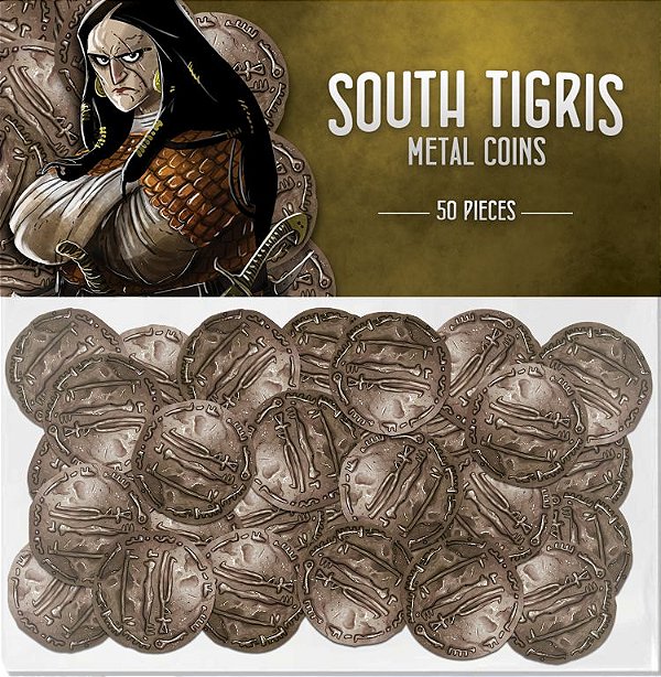 Moedas de Metal - Sul do Tigres