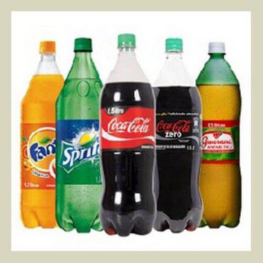 Refrigerante - valor por lata ou garrafa