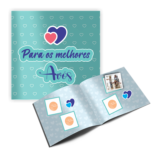 Álbum de figurinhas Melhores avós