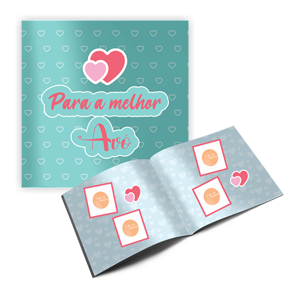 Álbum de figurinhas Melhor avó