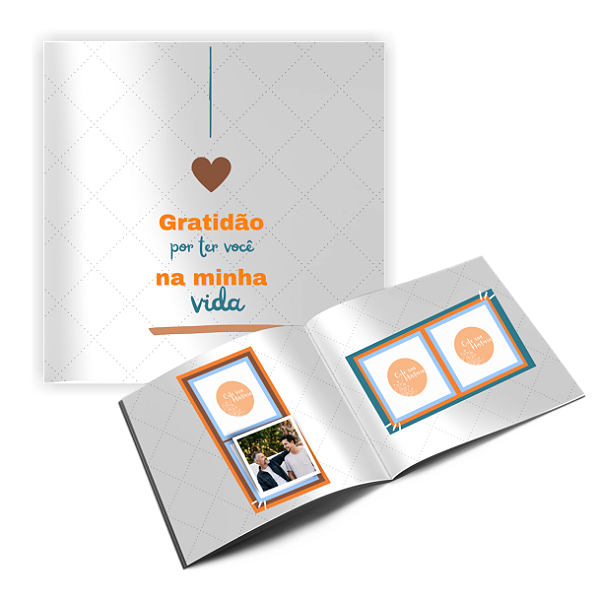 Álbum de figurinhas Gratidão por ter você