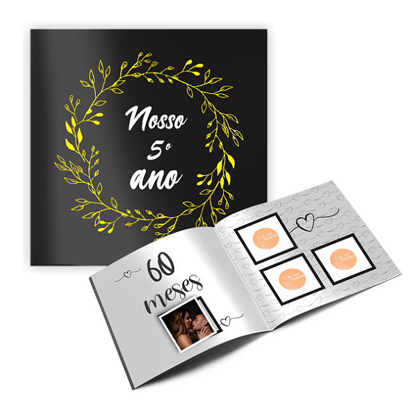 Álbum de figurinhas 5 anos