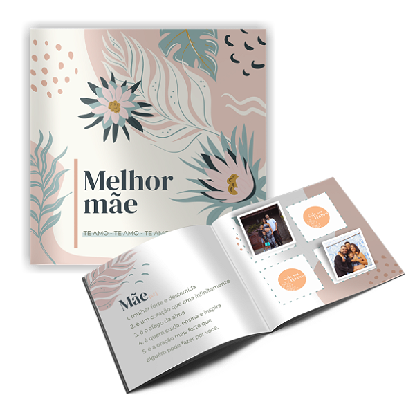 Álbum de figurinhas Mãe