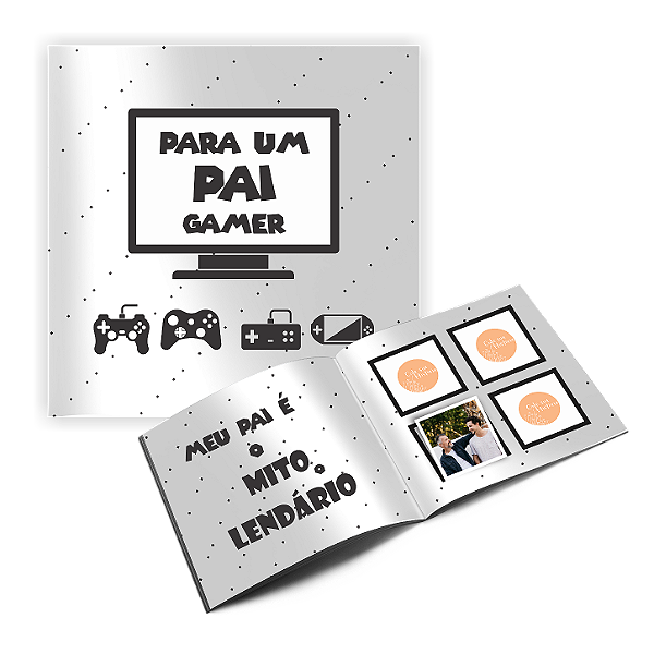 Álbum de figurinhas dia dos pais