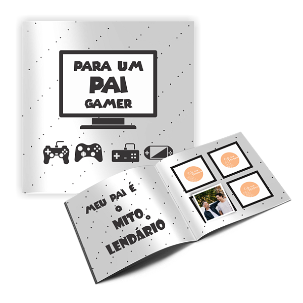 Álbum de figurinhas Pai