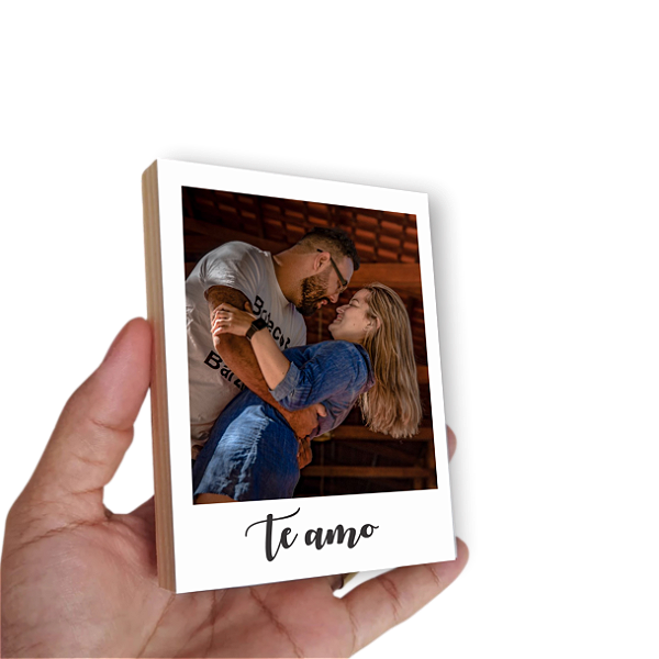 Quadro de Mesa Personalizado com Sua Foto